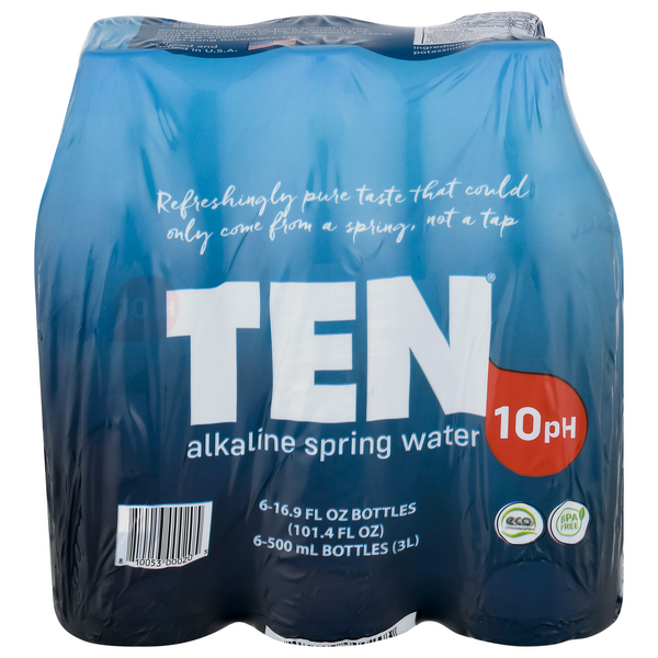 Food Lion TEN Spring Water, Alkaline, 10 pH Same-Day Delivery or Pickup ...