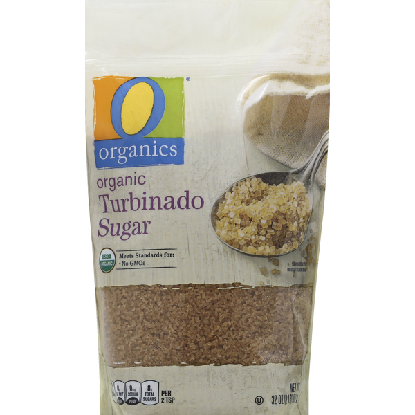 O Organics Sugar, Organic, Turbinado