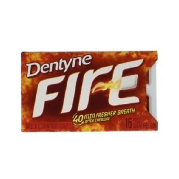 Dentyne - Fire Spicy Cinnamon - 16 Pc