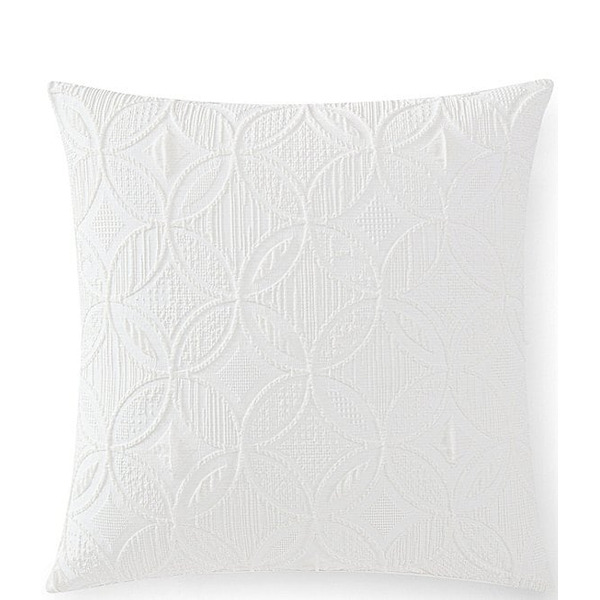 Jennifer Adams Fresno Raised Circular Jacquard Texture Euro Sham