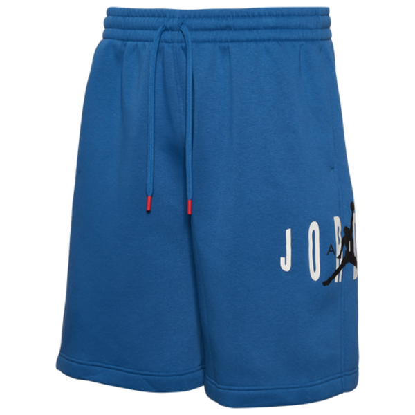 Jordan Men's BRK GFX OVZ 11" Short BB, L - Blue/Black