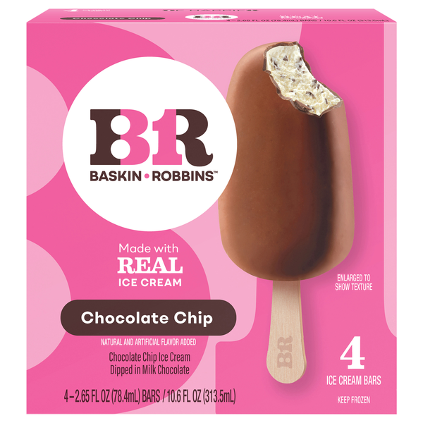 Baskin-Robbins Chocolate Chip Ice Cream Bars