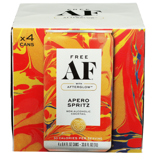 Free Af Drinks Company Apero Spritz Non-Alcoholic Cocktail With