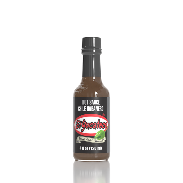 El Yucateco Black Label Reserve Chile Habanero Hot Sauce