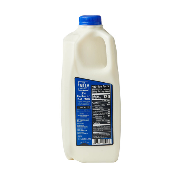 The Fresh Market 2% Reduced Fat Milk Same-Day Delivery or Pickup | The ...