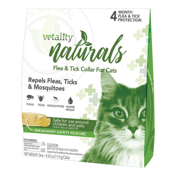 Vetality Naturals Flea & Tick Cat Breakaway Collar