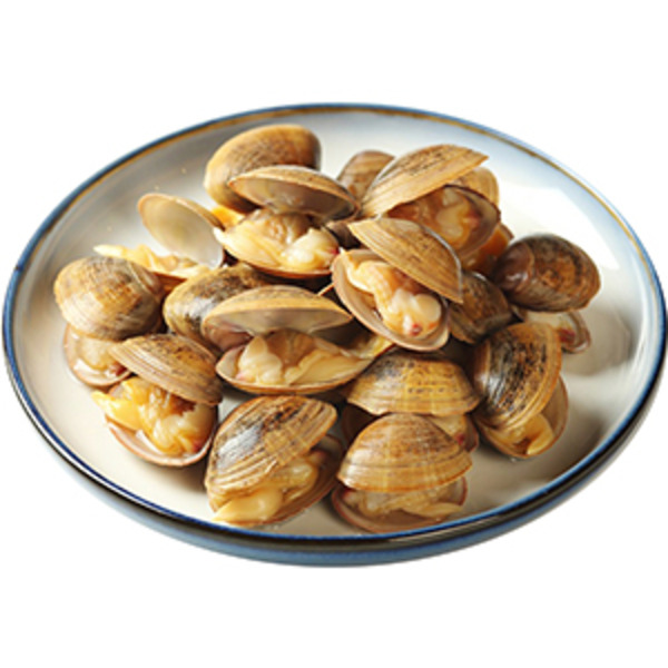 Cooked Green Willow Clam