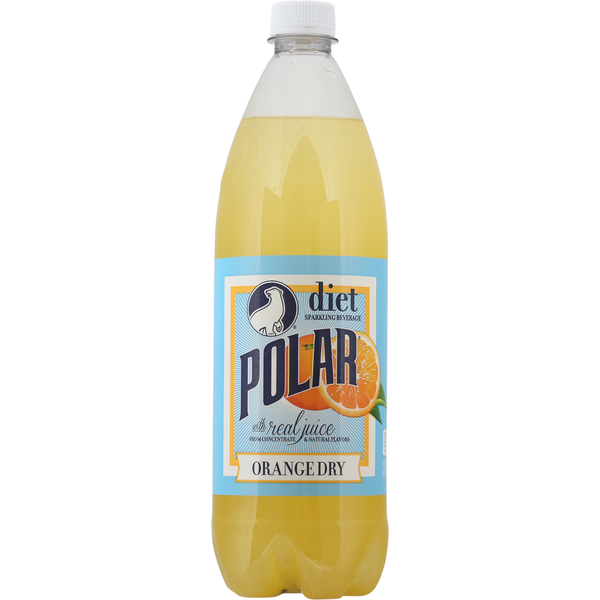 Polar Sparkling Beverage, Diet, Orange Dry Same-Day Delivery or