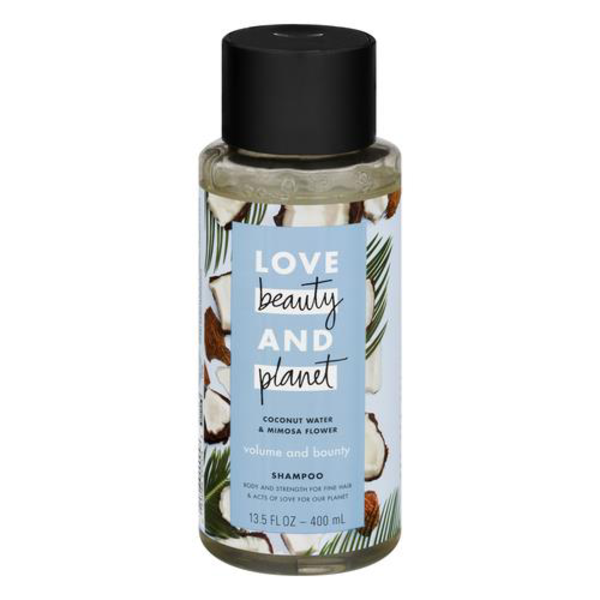 Love Beauty and Planet Volume & Bounty 100% Biodegradable Shampoo