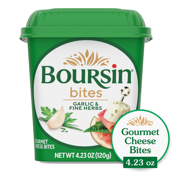 Boursin Bites Garlic & Fine Herbs Gourmet Cheese Bites