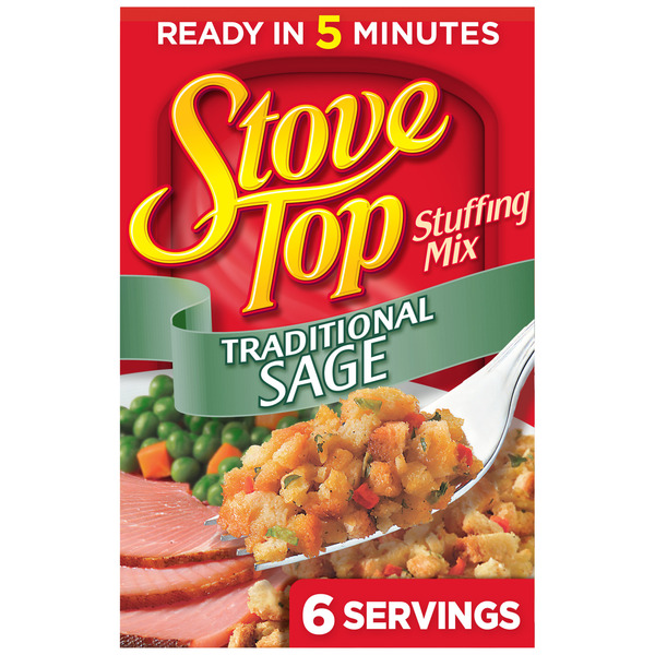 Kraft Stove Top Traditional Sage Stuffing Mix Same-Day Delivery or