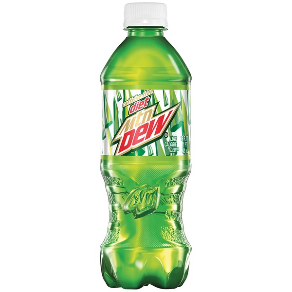 Mountain Dew Diet Caffeine Free Soda 16 Fl Oz Instacart