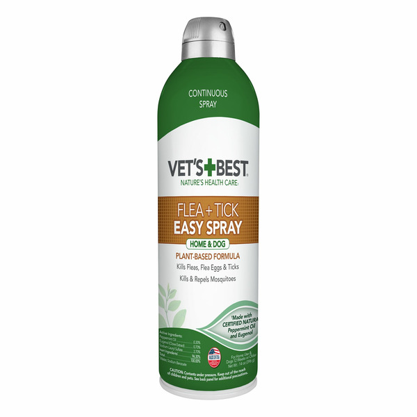 Vet's Best Flea + Tick Easy Spray Home & Dog
