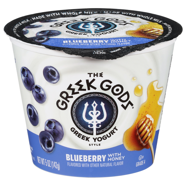 Greek Gods Greek Style Blueberry with Honey Yogurt