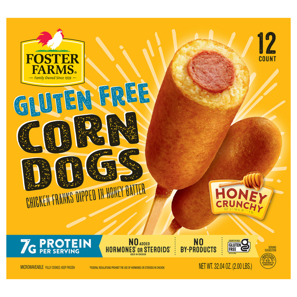 Foster Farms Gluten Free Chicken Corn Dogs Same-Day Delivery or