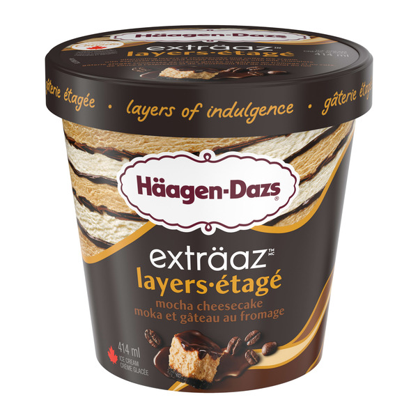 Haagen-Dazs Extraz Layers Mocha Cheesecake Ice Cream Same-Day
