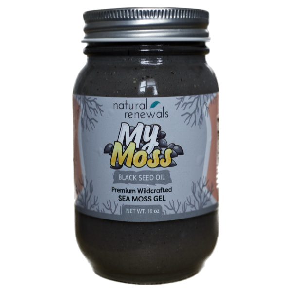 Natural Renewals Sea Moss Gel With Black Seed Oil Same-Day