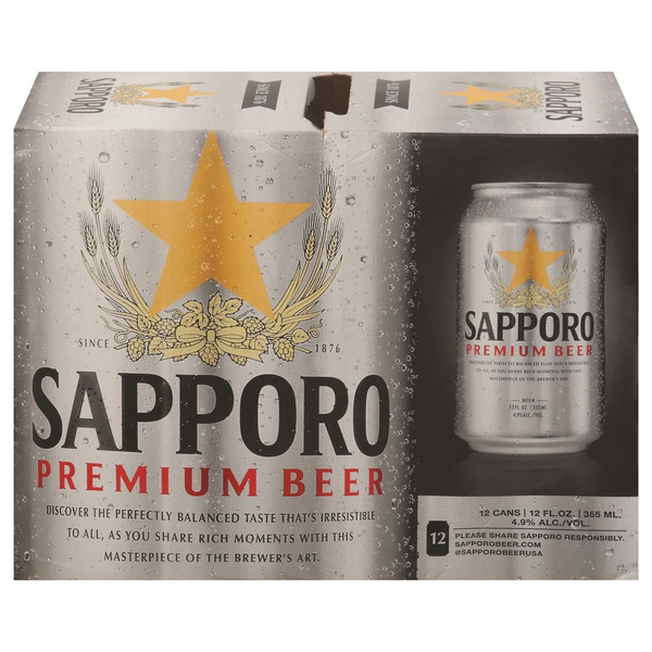Sapporo Beer, Premium Same-Day Delivery or Pickup | Save Mart