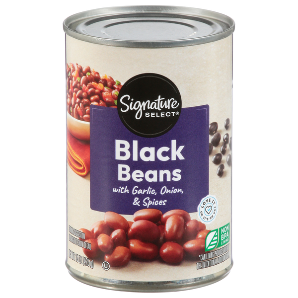 Signature SELECT Black Beans with Garlic Onion & Spices
