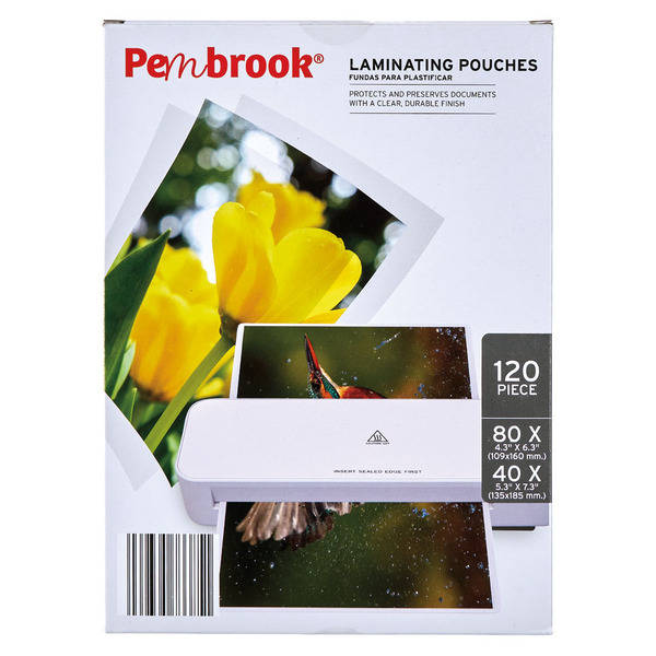Pembrook Mix Pack Laminating Pouches Same-Day Delivery or Pickup