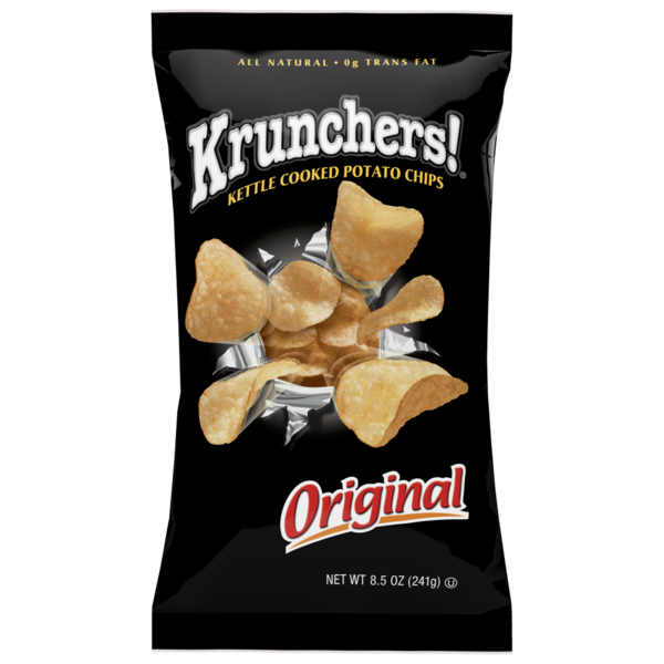 Krunchers! Kettle Cooked Potato Chips Original (8.5 oz) Instacart
