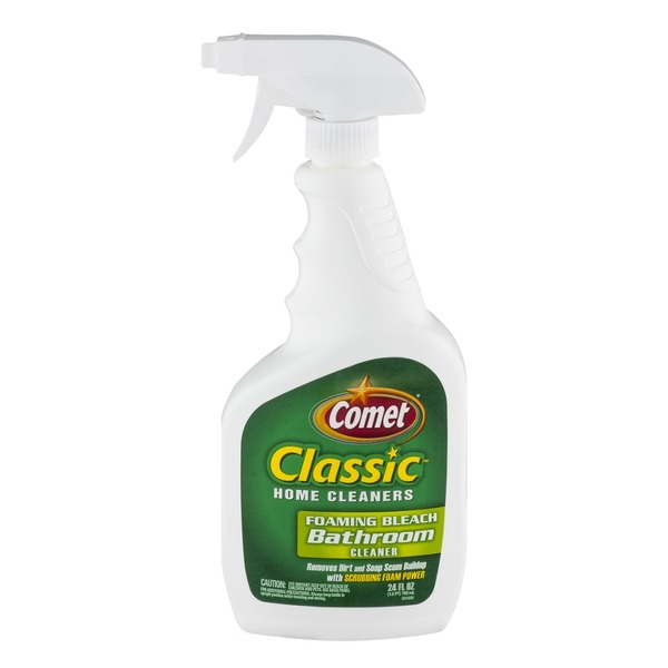 comet classic home cleaners foaming bleach bathroom cleaner best home cleaners