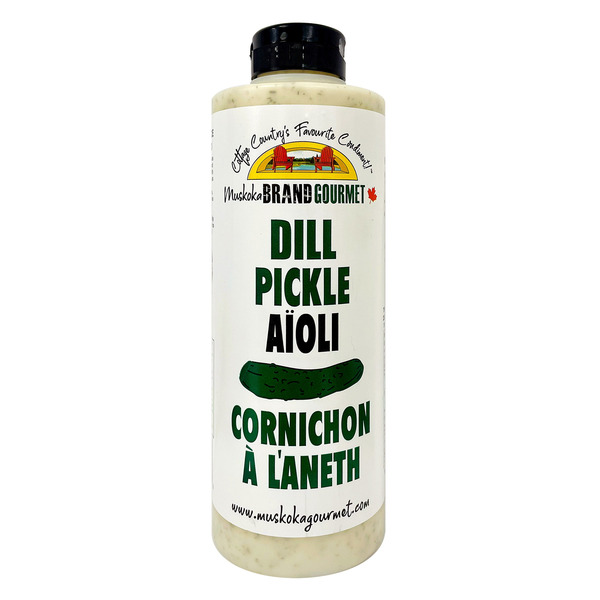 Muskoka Brand Gourmet Food Dill Pickle Aioli 750 ml