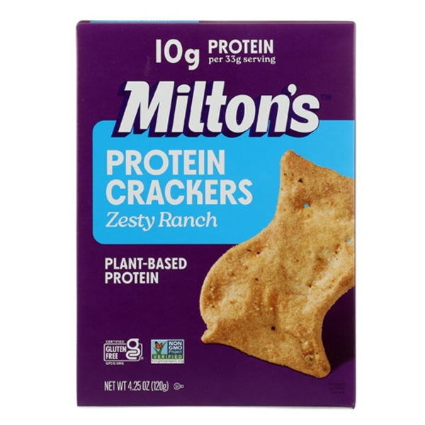 Milton's Zesty Ranch Protein Crackers Same-Day Delivery or Pickup