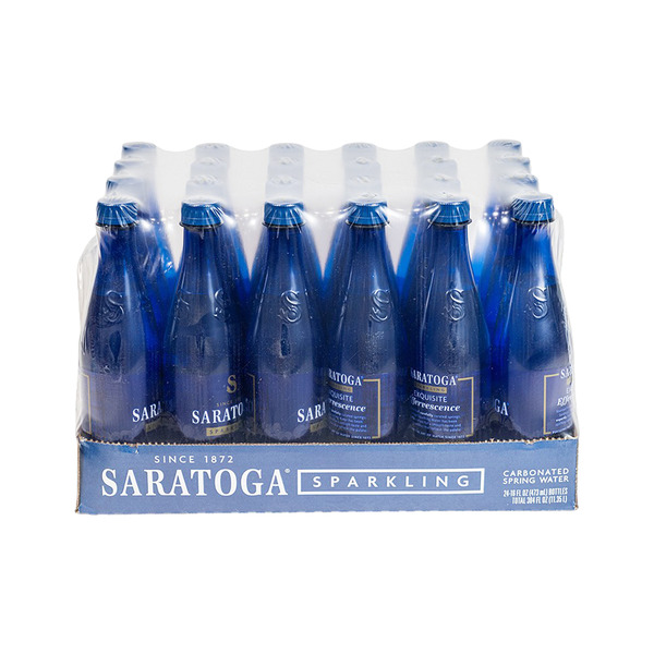 Saratoga Sparkling Water, 16 oz PET - 12 ct