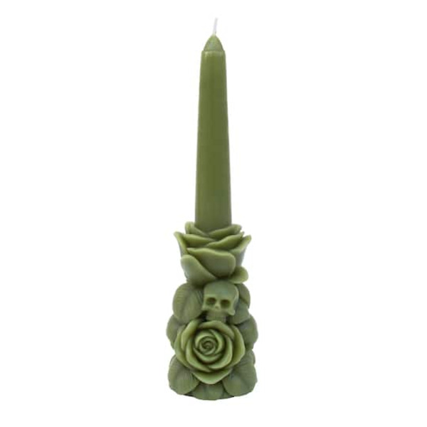 Ashland Unscented Rose Taper Candle
