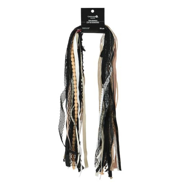 Celebrate It Halloween Trim Bundle - Tan, Black & White