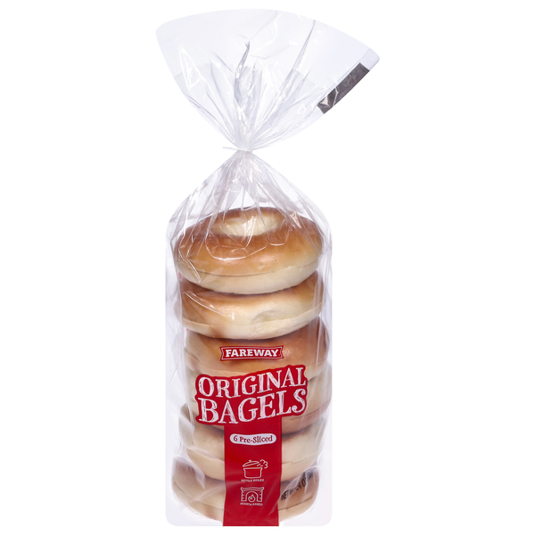 Fareway Pre-Sliced Original Bagels