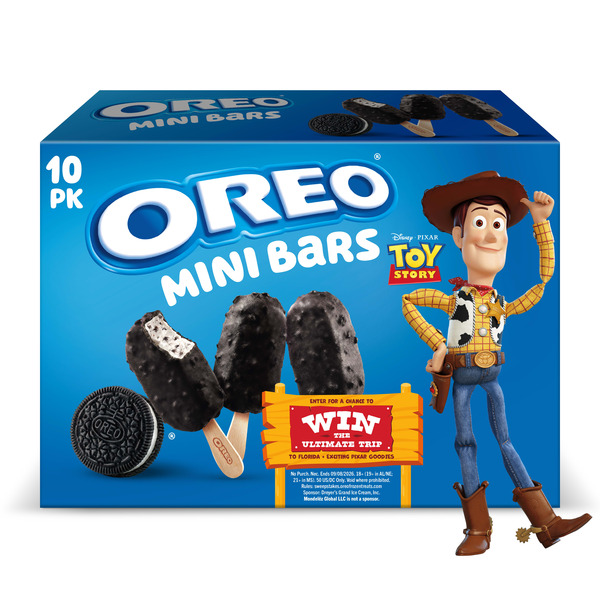 Oreo Frozen Dairy Mini Dessert Bars