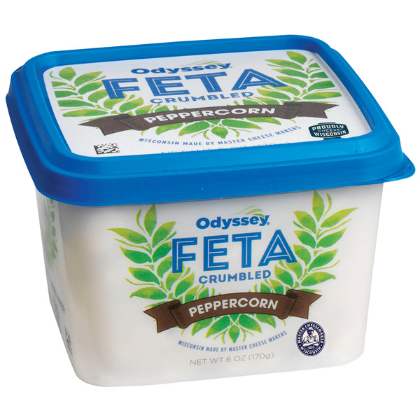 Odyssey Peppercorn Crumbled Feta