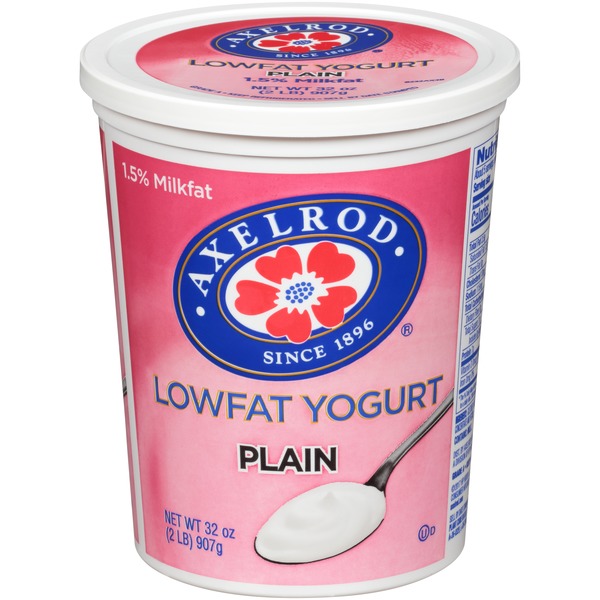 Axelrod Low Fat Plain Yogurt (32 oz) from Restaurant Depot Instacart