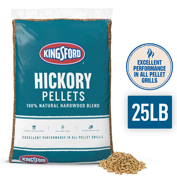 Kingsford 100% Natural Hickory Hardwood Blend Pellets Same-Day