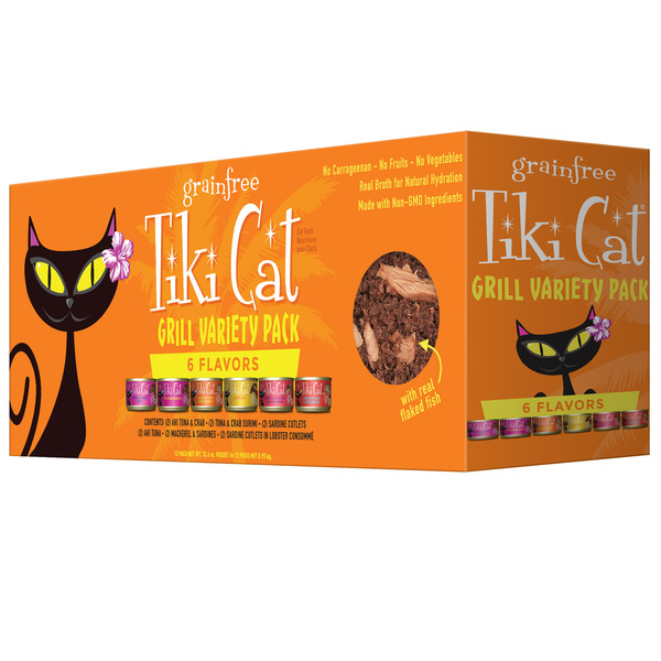 Tiki Pets Grain Free Grill Variety Pack