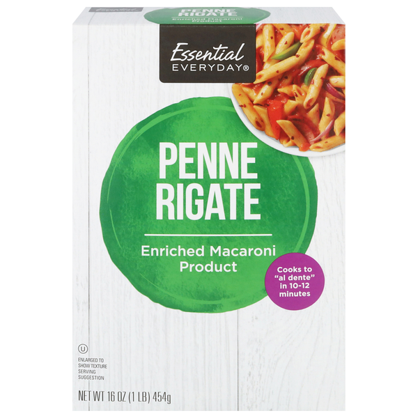 Essential Everyday Penne Rigate, Enriched