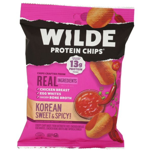 Wilde Korean Sweet & Spicy Chicken Breast Protein Chips