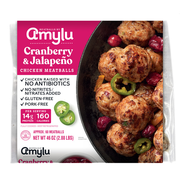 Costco Amylu Antibiotic Free Cranberry Meatball SameDay Delivery or
