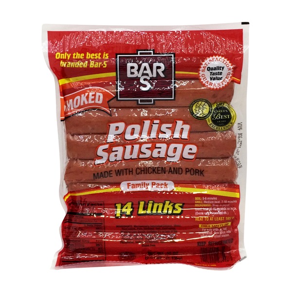 Bar S Smoked Polish Sausage (40 oz) from King Soopers Instacart