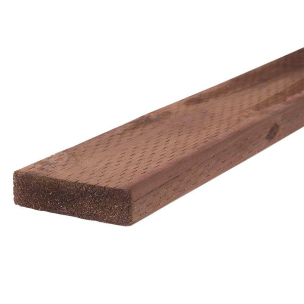 Prowood 2 In. X 6 In. X 4 Ft. Hem-fir Brown Stain Ground Contact Pressure-treated Lumber
