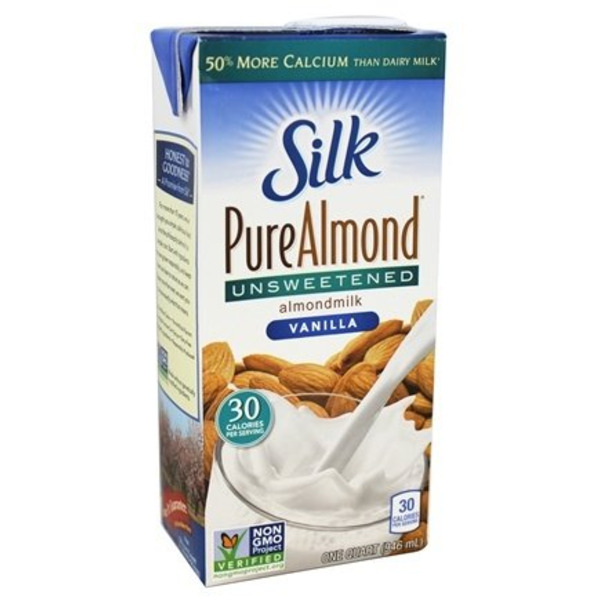 Silk - Unsweetened Vanilla Almond Milk - 6/32 oz