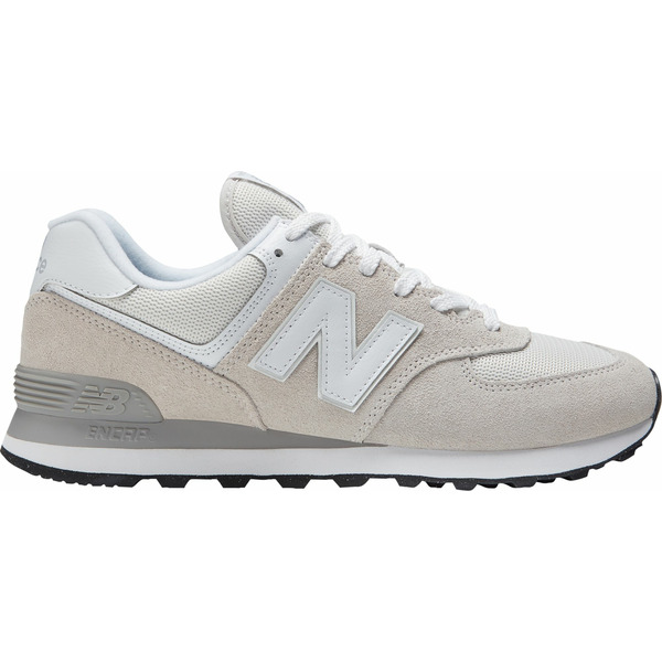 New Balance Men's 574 Core Shoes - White Gray