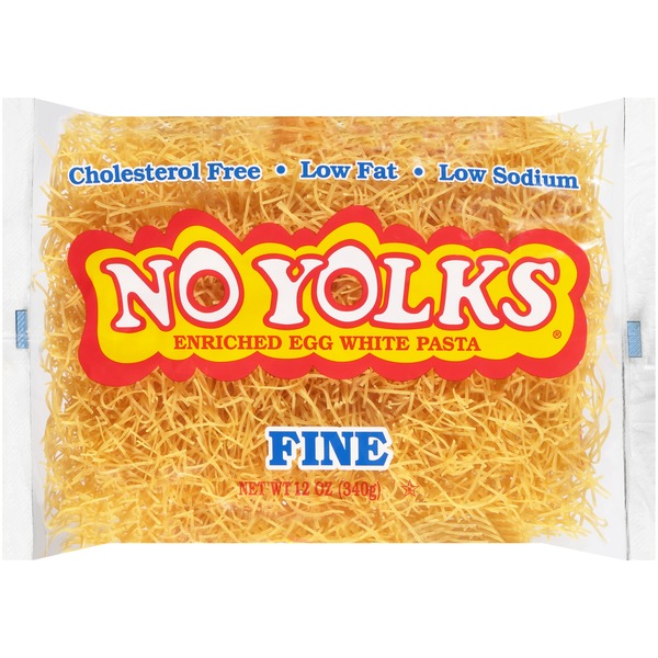 No Yolks Fine Enriched Egg White Pasta (340 g) Instacart