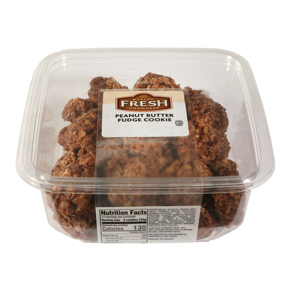 Kroger Bakery Fresh Goodness Peanut Butter Fudge Cookies SameDay