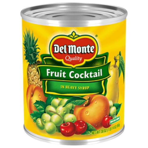 Del Monte Fruit Cocktail in Heavy Syrup, Canned Fruit