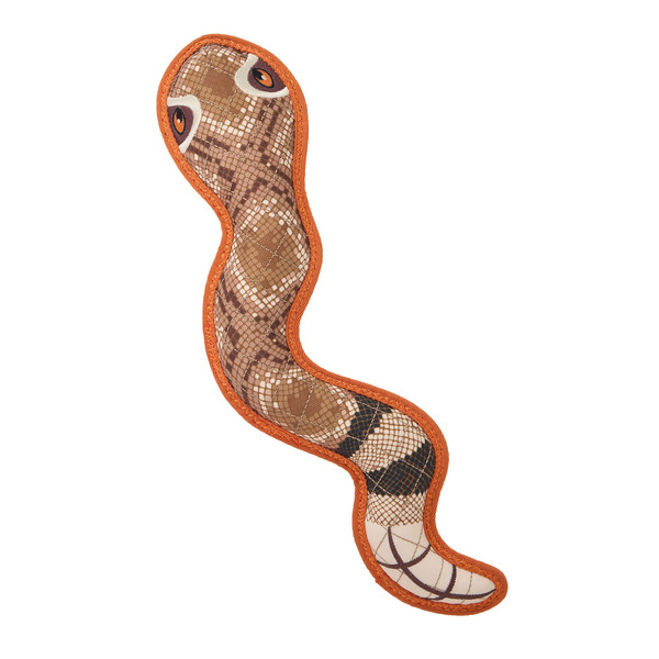 Joyhound 3D Rip Roarin' Snake Dog Toy - Brown