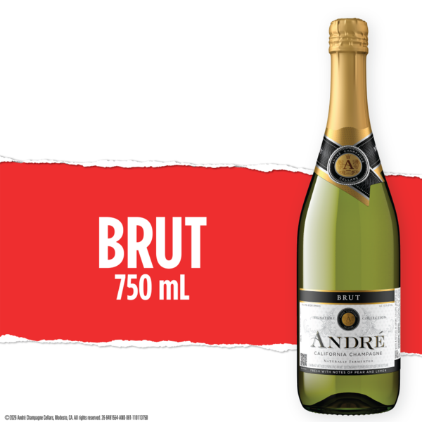 André Brut California Champagne Sparkling Wine Same-Day Delivery