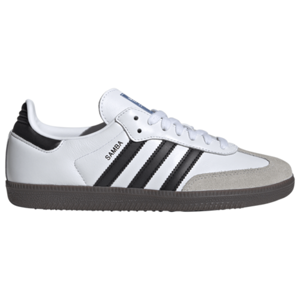 adidas Women's Samba Medium Width OG Shoes, Size 8 - White & Black